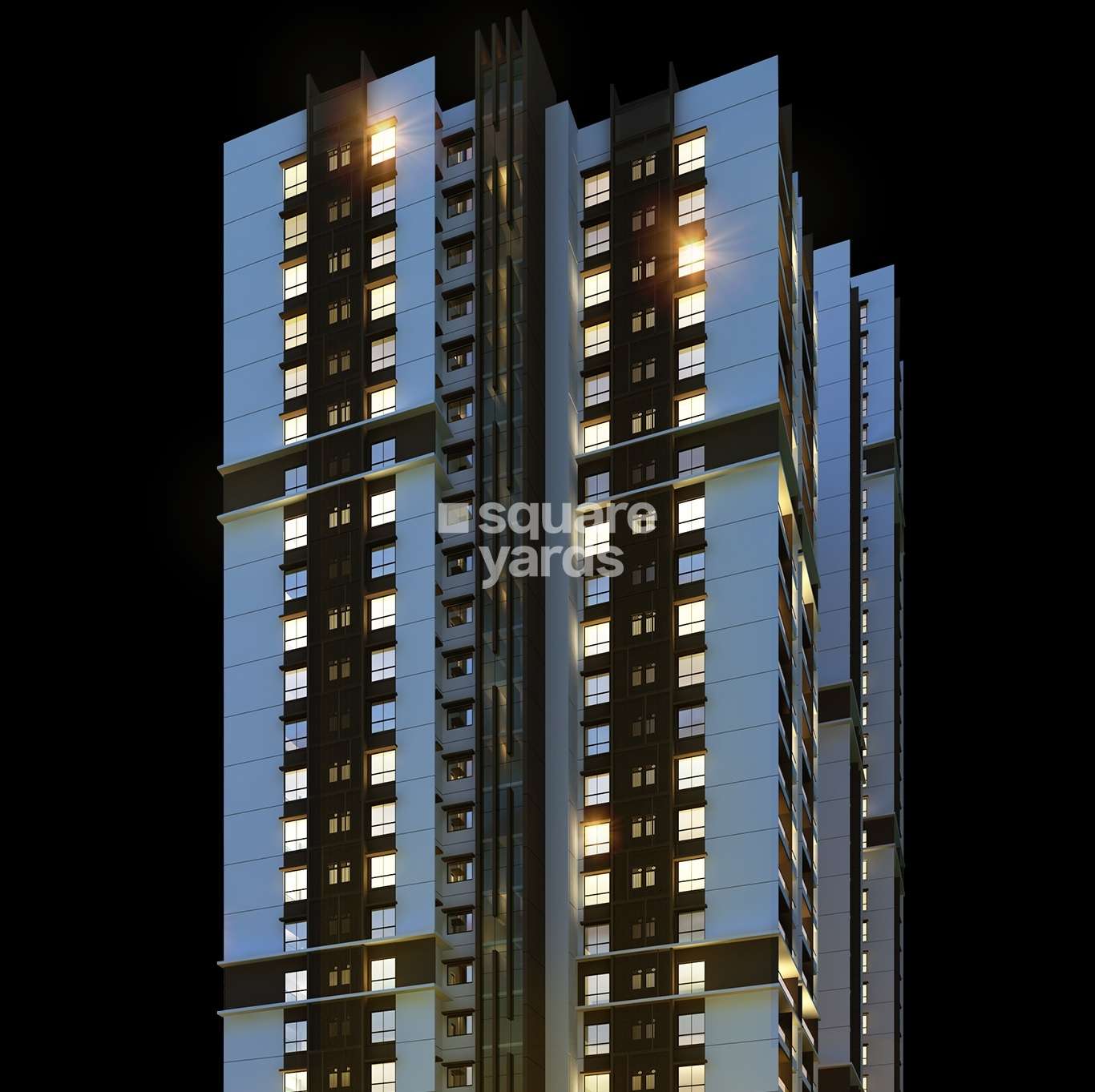 aparna one project tower view1