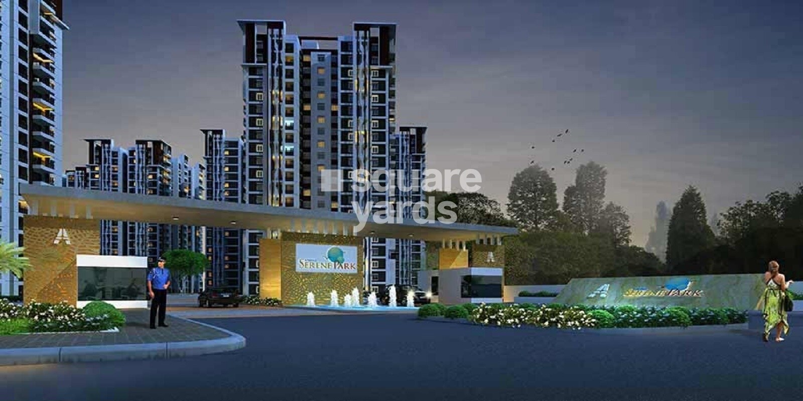 Aparna Serene Park Tower View 3