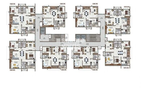 Aparna Serenity Floor Plans