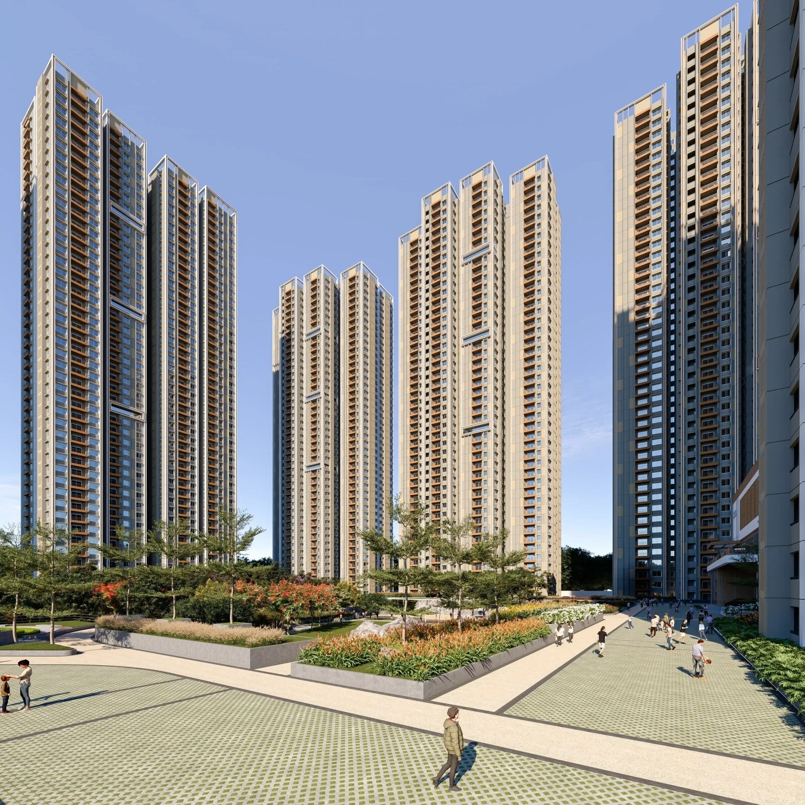 Aparna Sunstone Apartment Exteriors 1