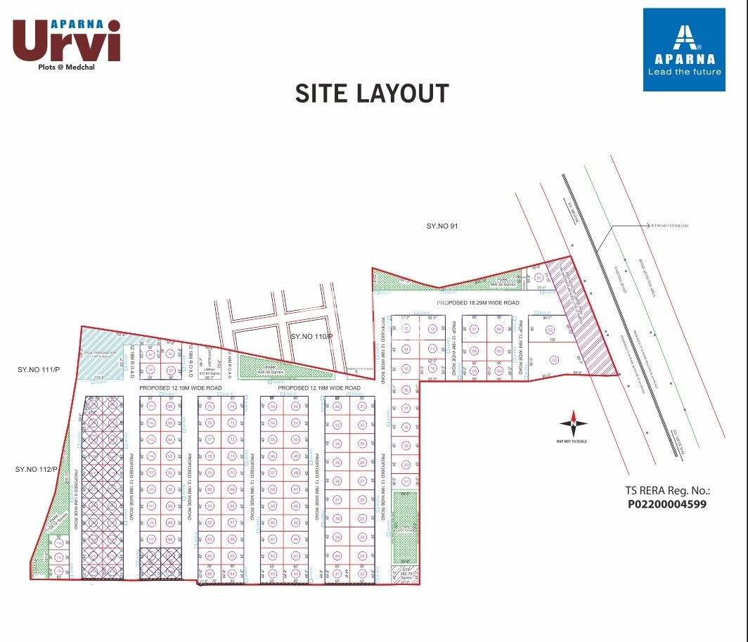 Aparna Urvi Master Plan 1