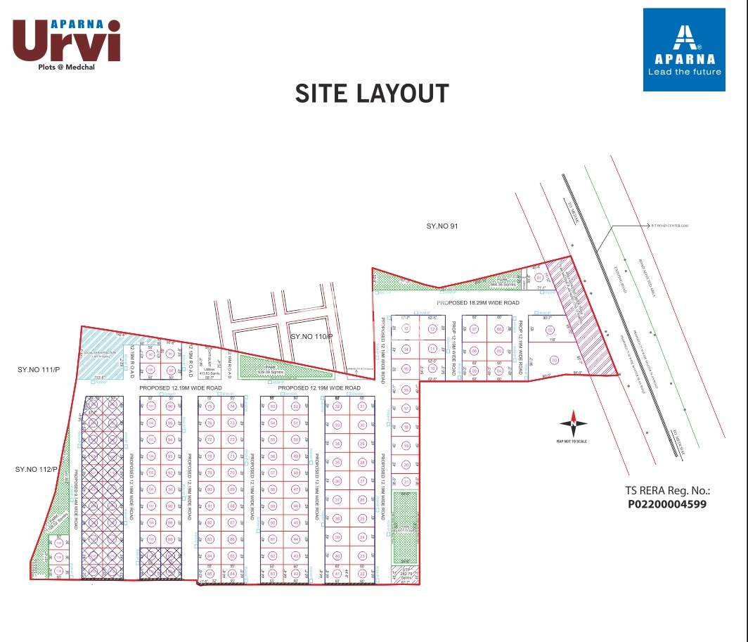 Aparna Urvi Master Plan Image