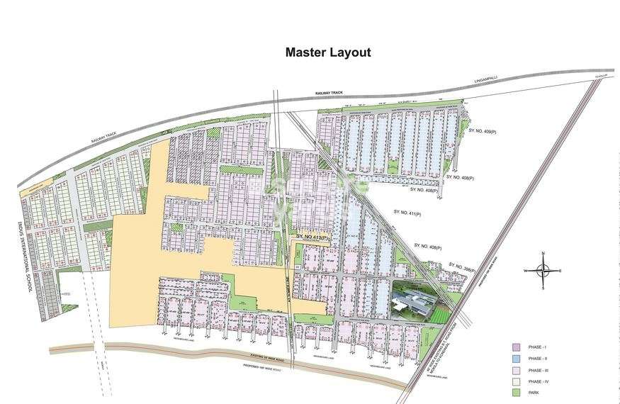 aparna western meadows phase 3 master plan image5