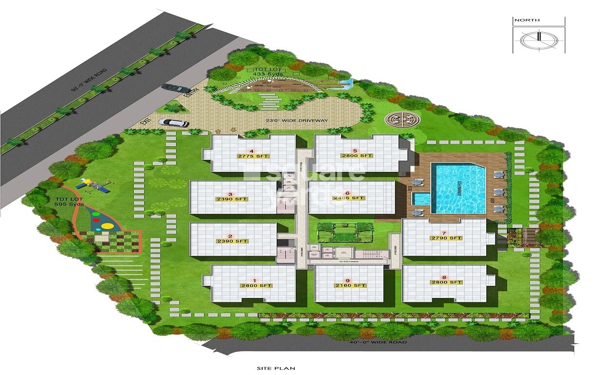 Aparna Westside Master Plan Image