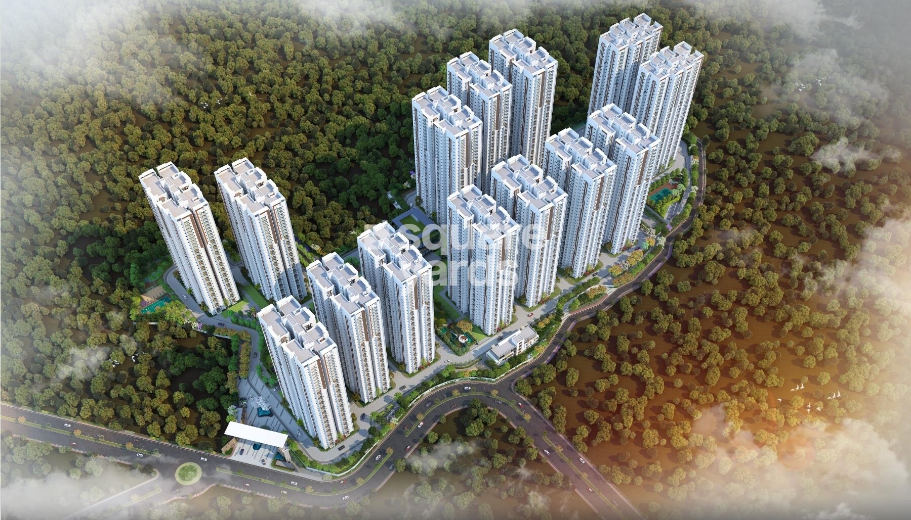 Aparna Zenon Tower View 2