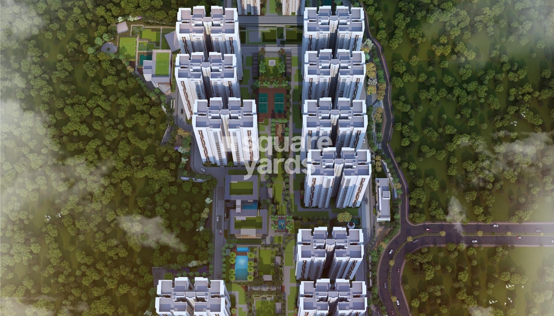 Aparna Zenon Tower View 3