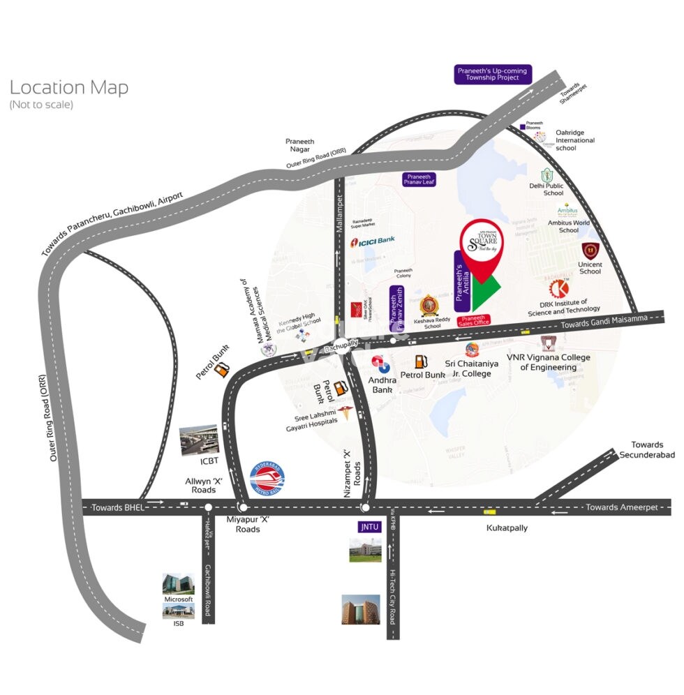APR Pranav Townsquare Location Image