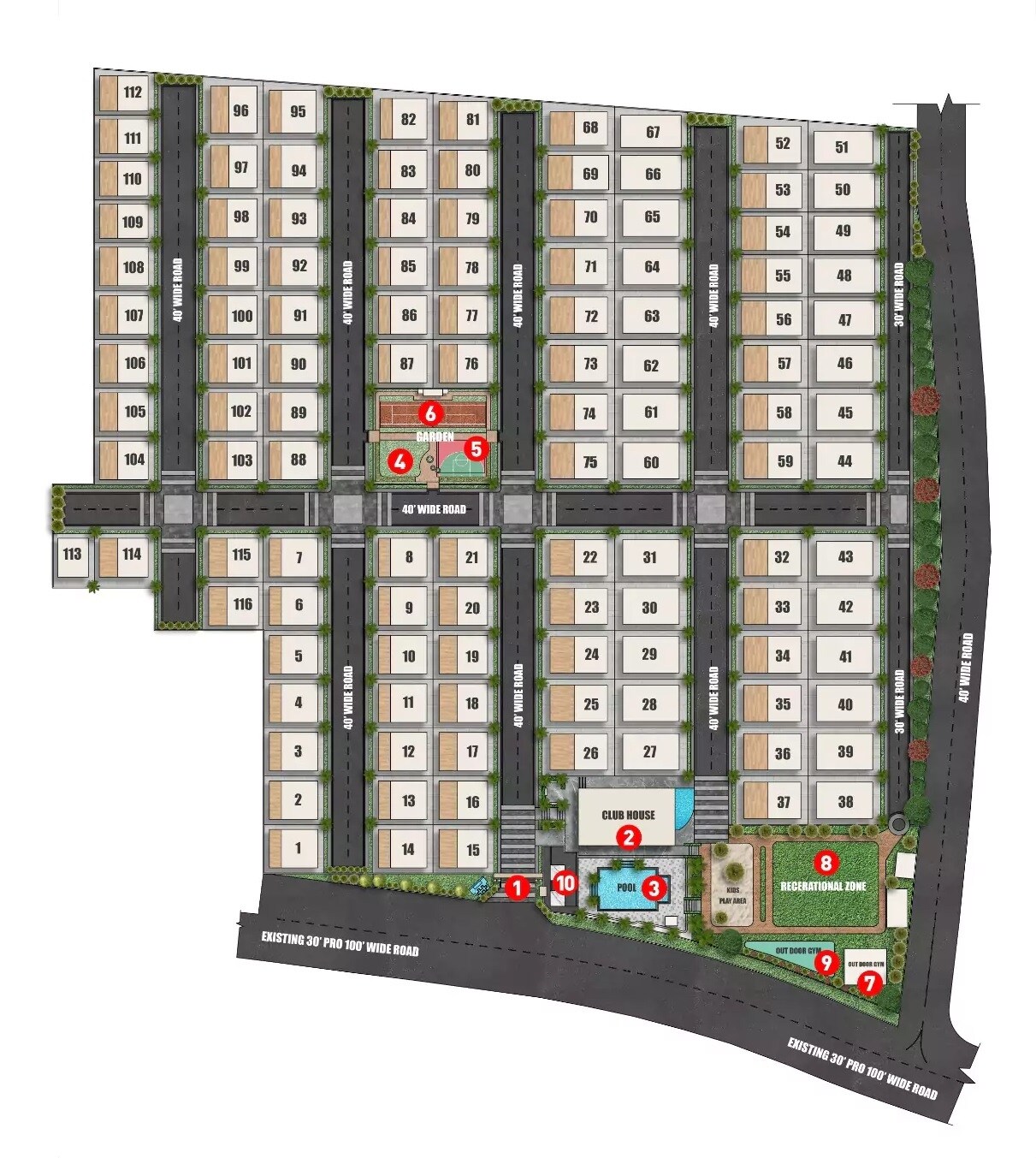APR Praveens Eterno Master Plan Image