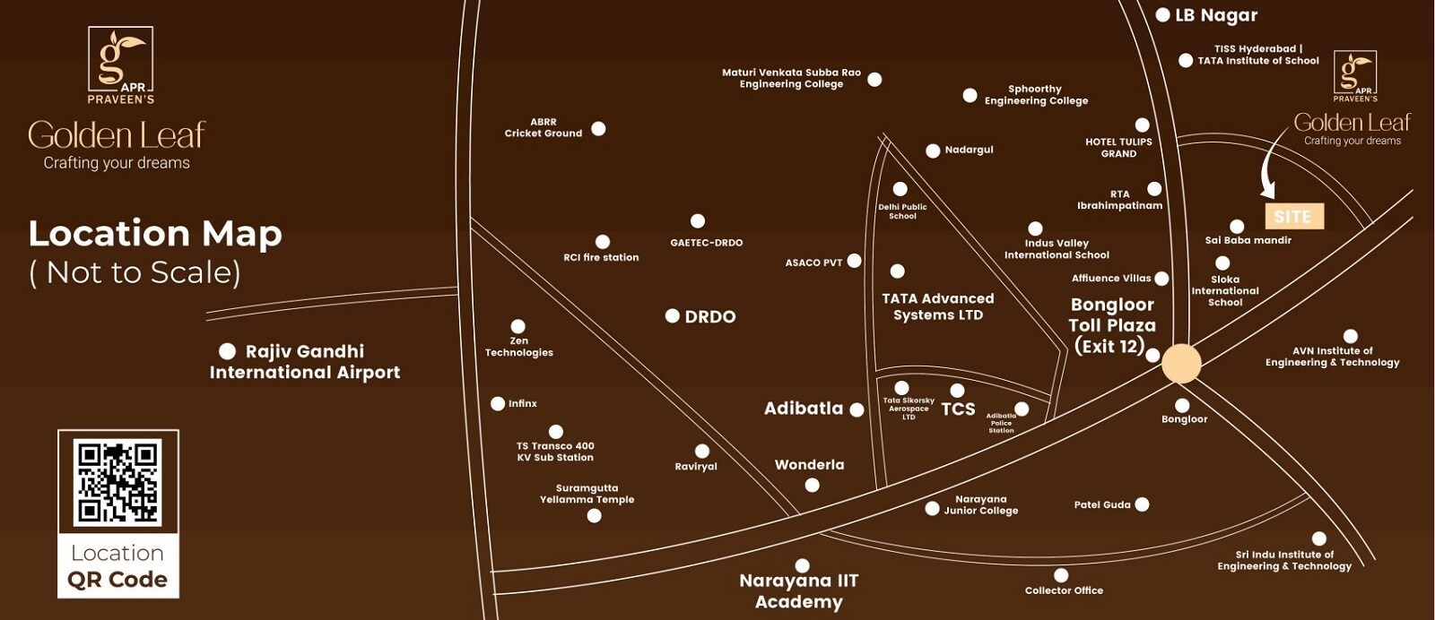 APR Praveens Golden Leaf Location Image