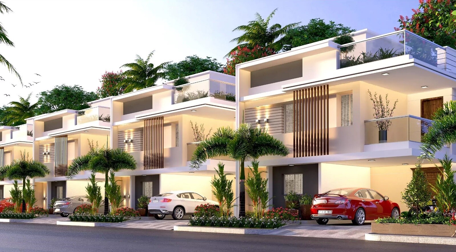 APR Praveens Golden Leaf Villa View