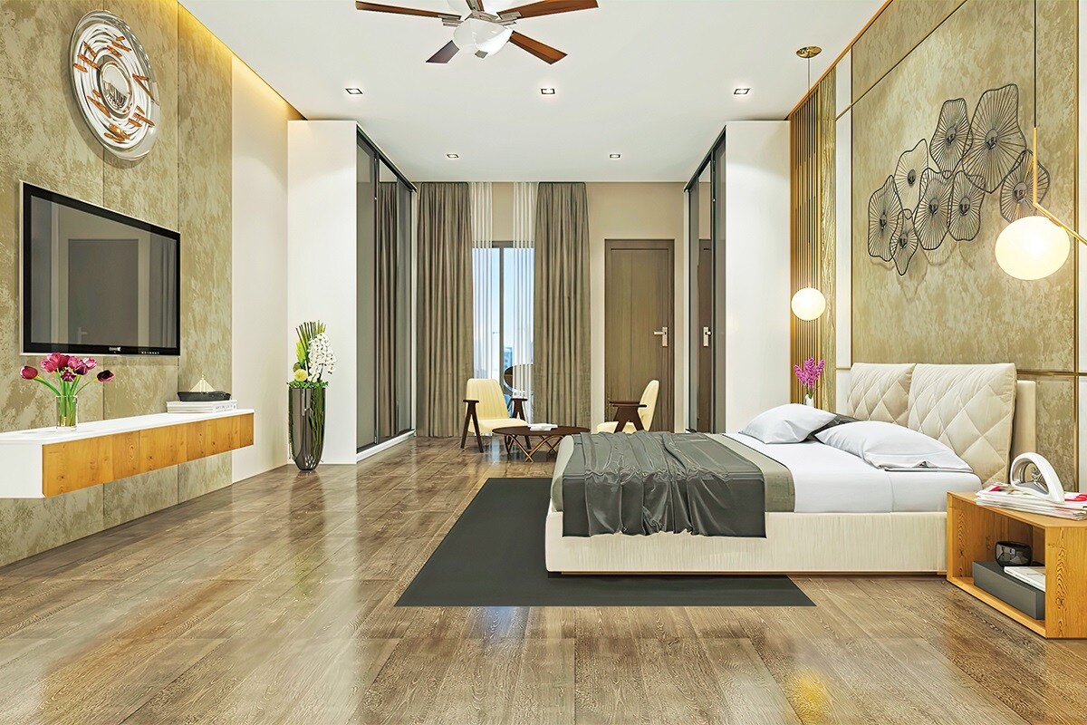 APR Praveens Higheria Apartment Interiors