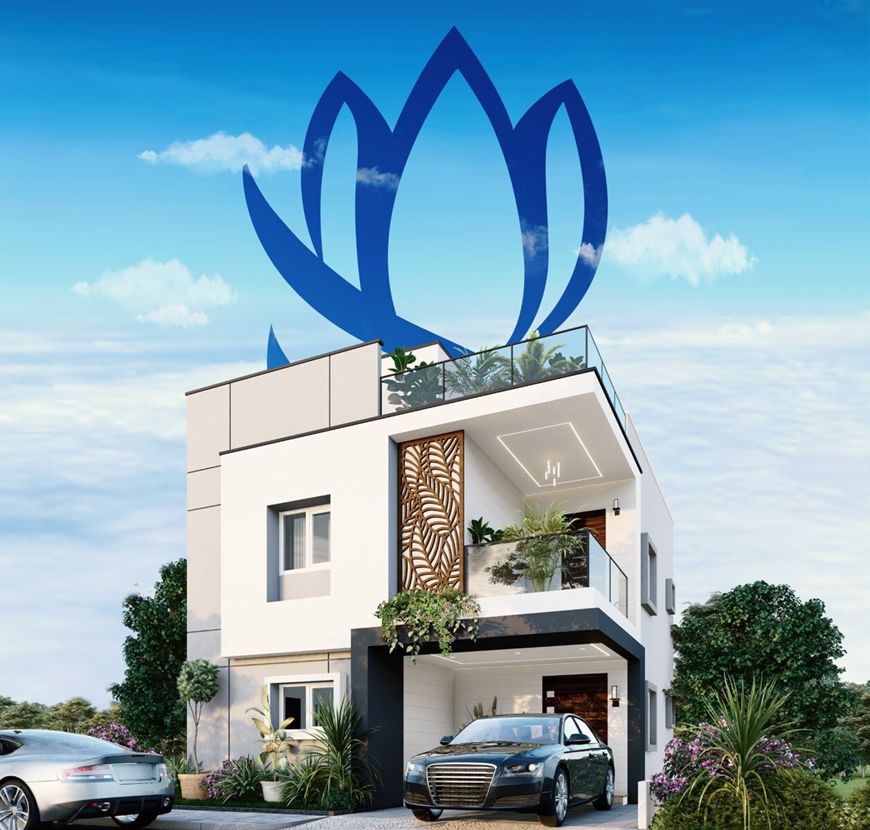 APR Praveens Serene Villa View