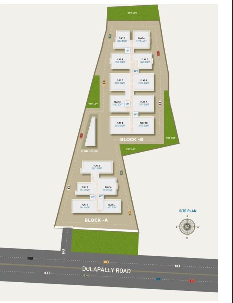 Apurupa Kamala Estates Master Plan 1