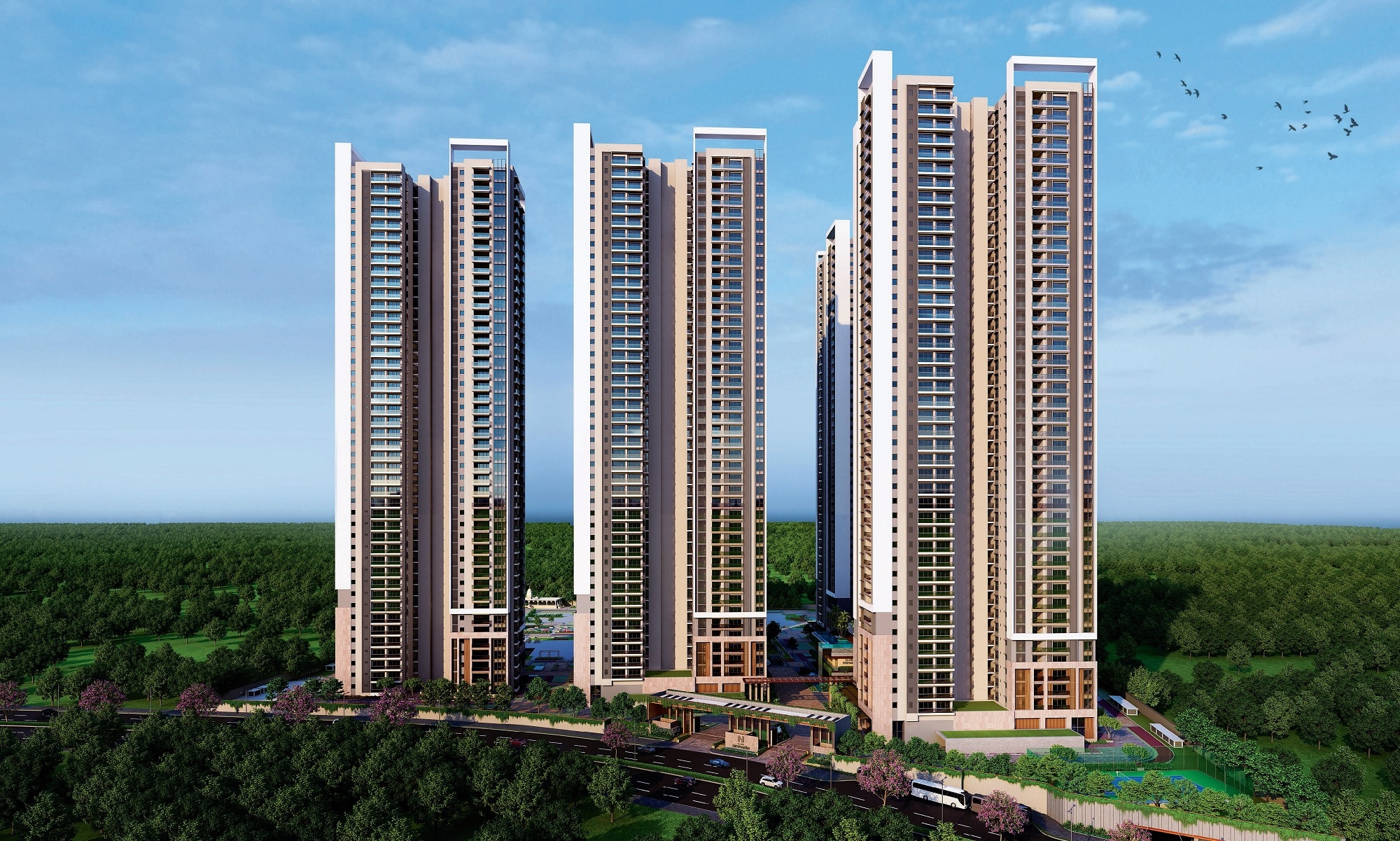 Aqua Nishada Apartment Exteriors 1