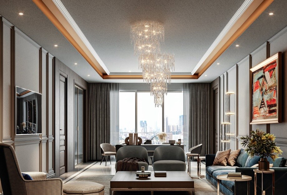 Aqua Nishada Apartment Interiors 2