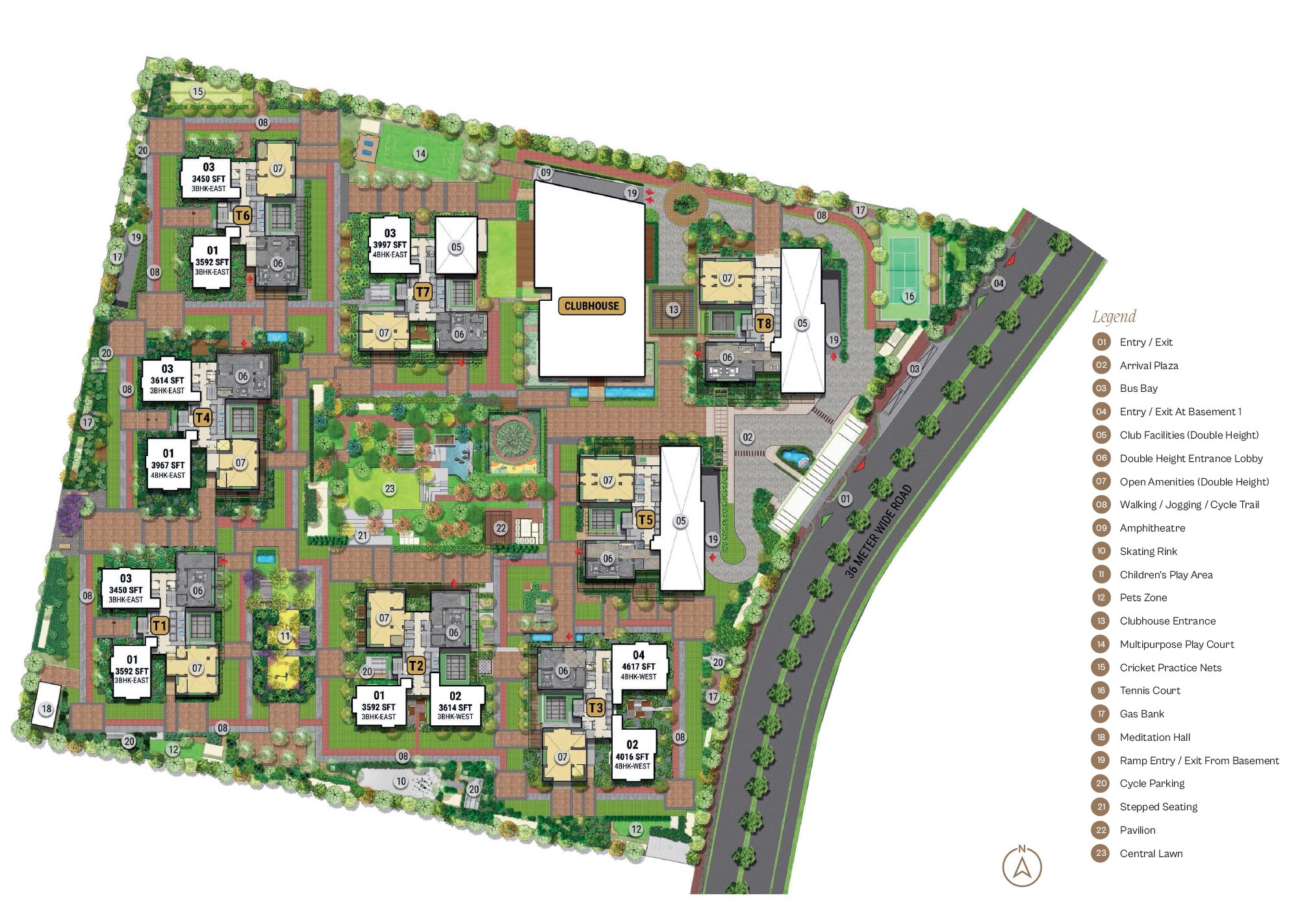 Aqua Nishada Master Plan Image