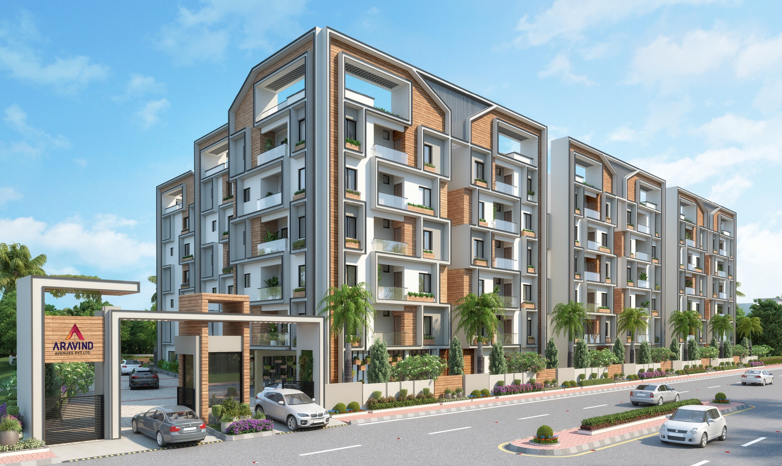 Aravind Balaji Divine Apartment Exteriors 1