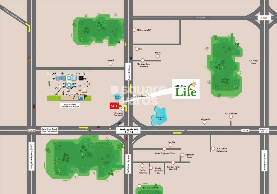 Arkala Life Location Image