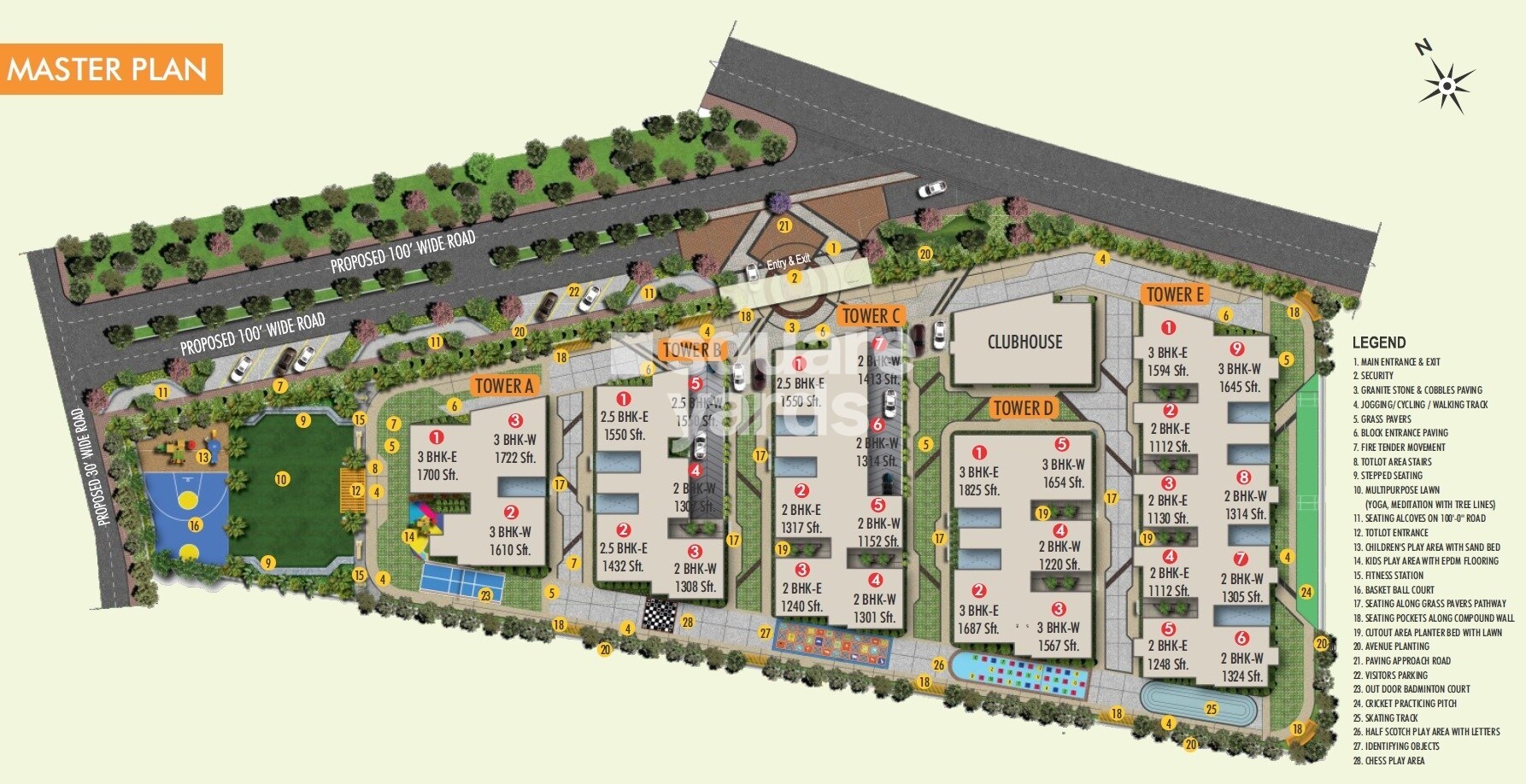 Arkala Life Master Plan Image
