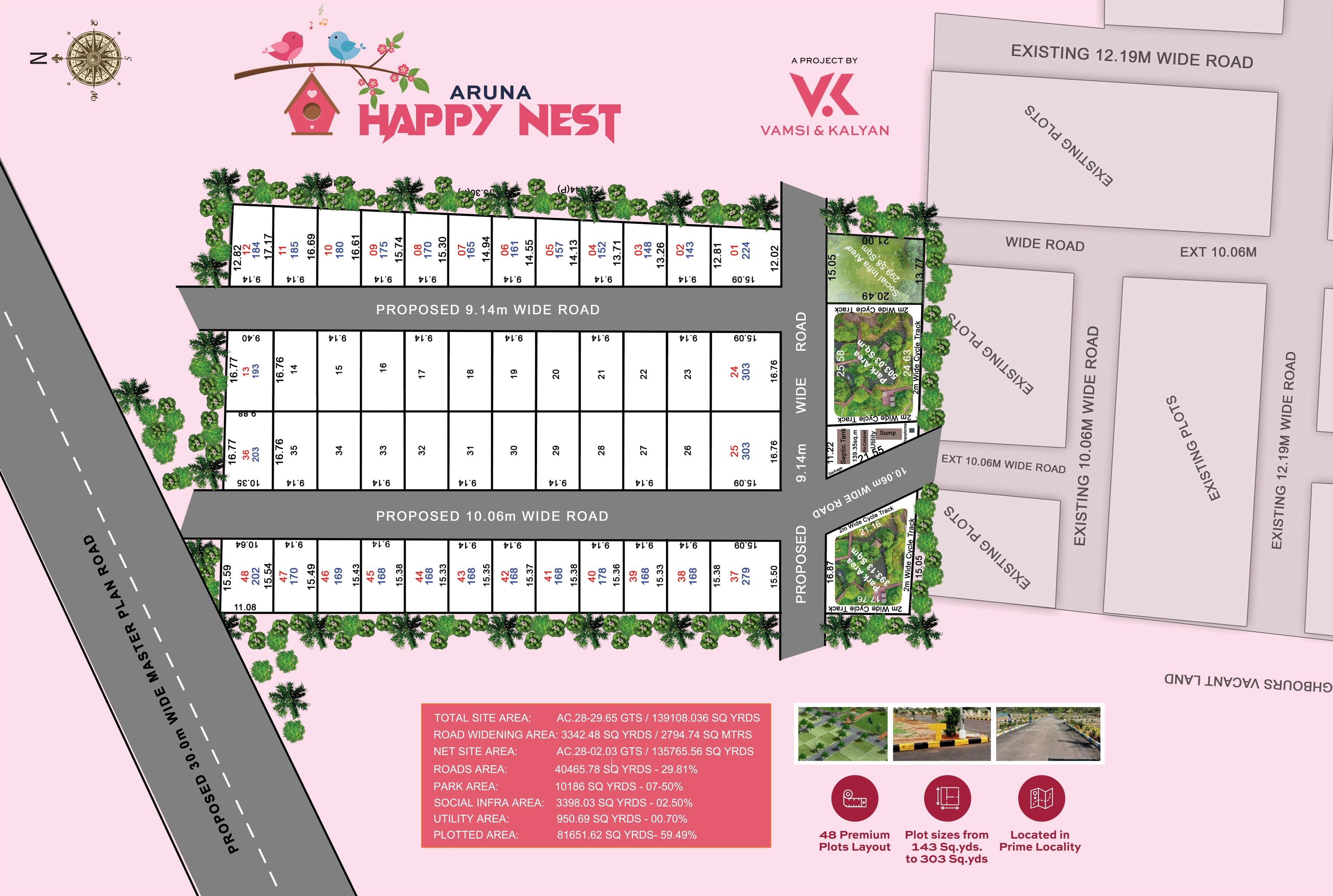 Aruna Happy Nest Master Plan 1