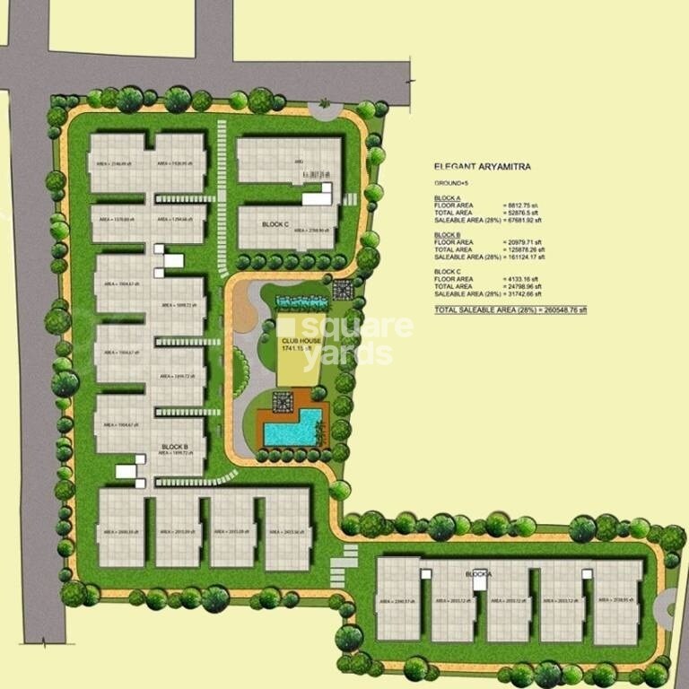 Aryamitra Flora Master Plan Image