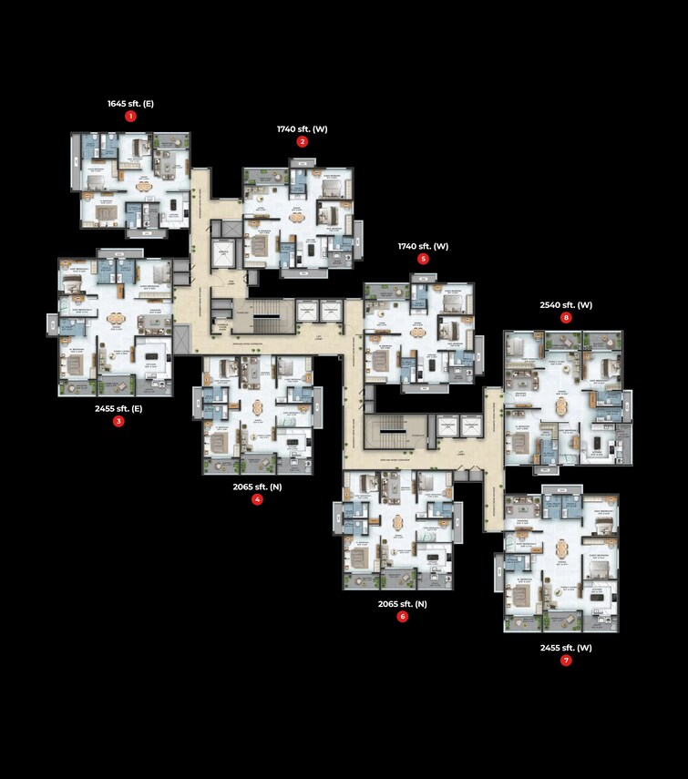 ASBL Landmark Floor Plans 1