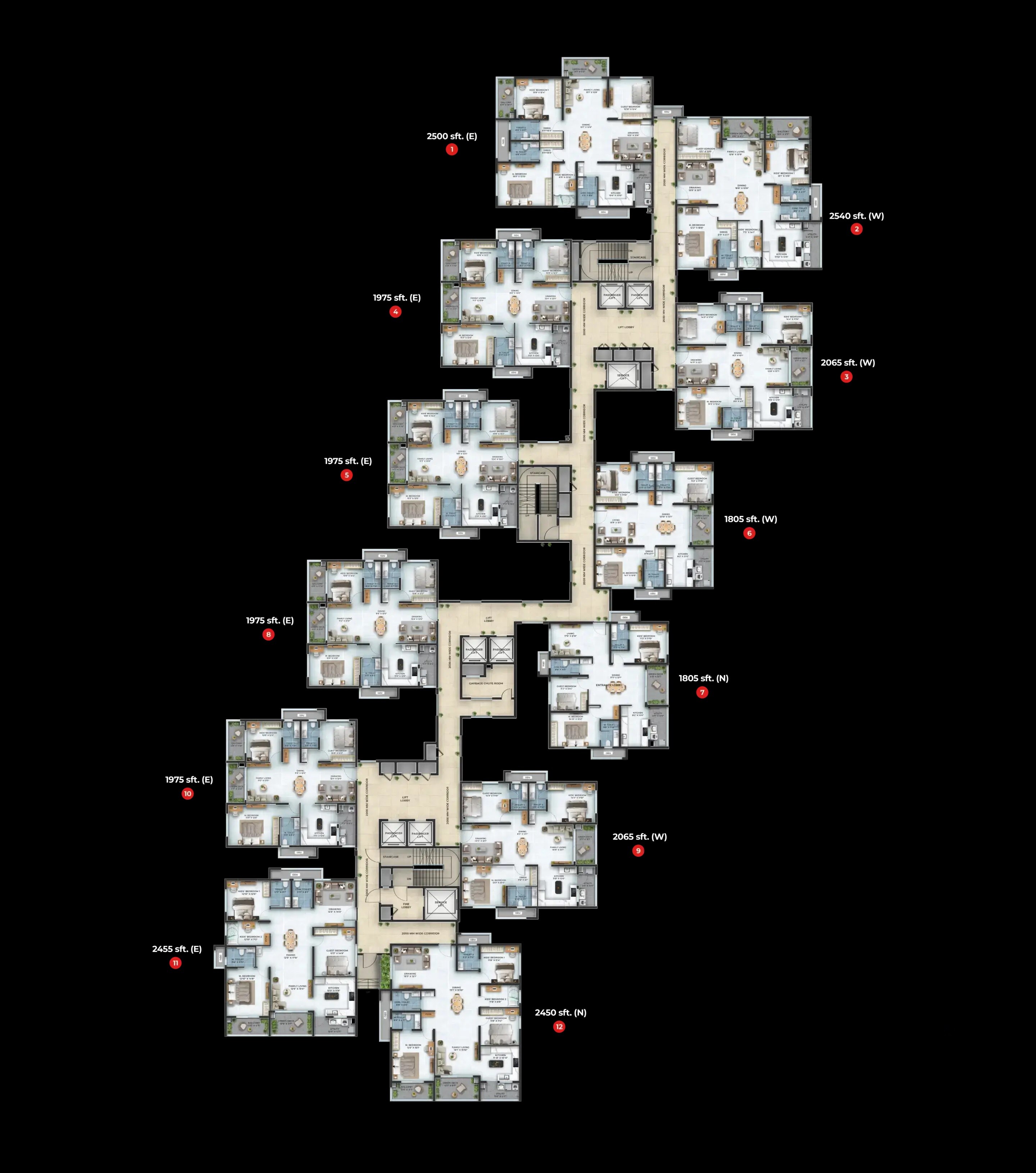 ASBL Landmark Floor Plans 3