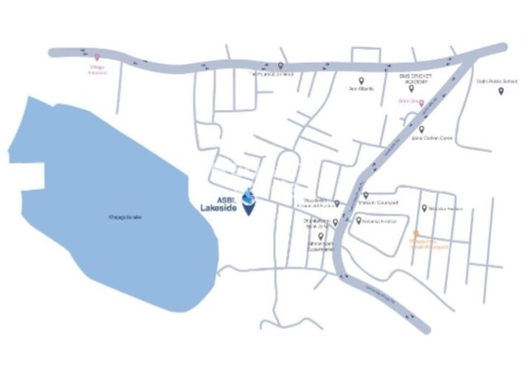 Ashoka Lake Side Location Image