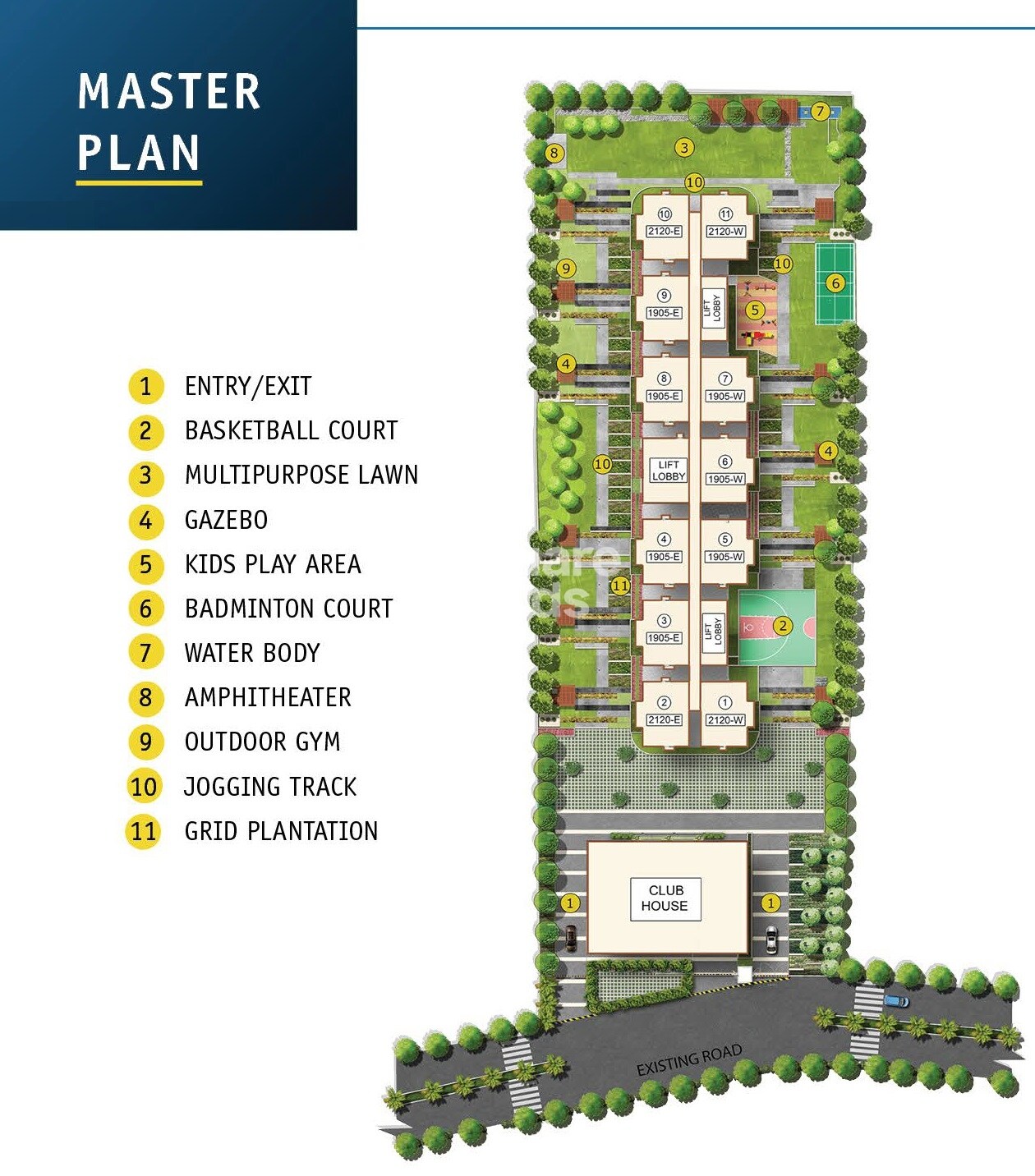 Ashoka Spire Master Plan Image