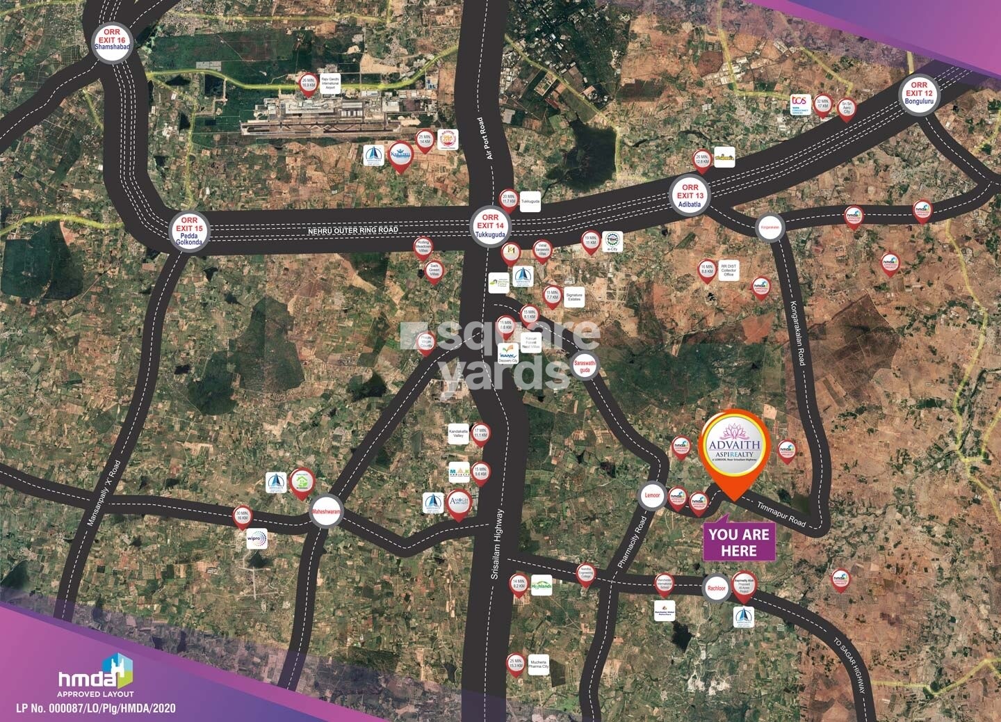 Aspirealty Advaith Location Image