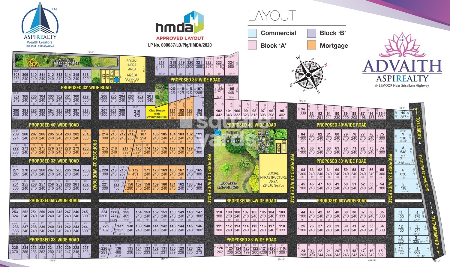 Aspirealty Advaith Master Plan Image