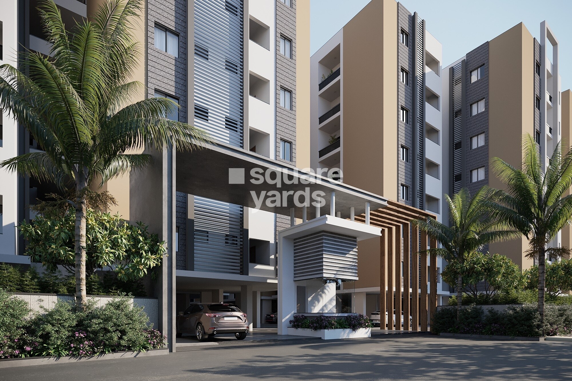 Asrithas Signature Towers Entrance View