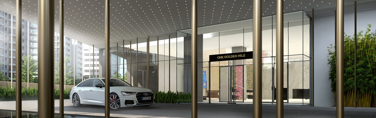 Aurean One Golden Mile Entrance View