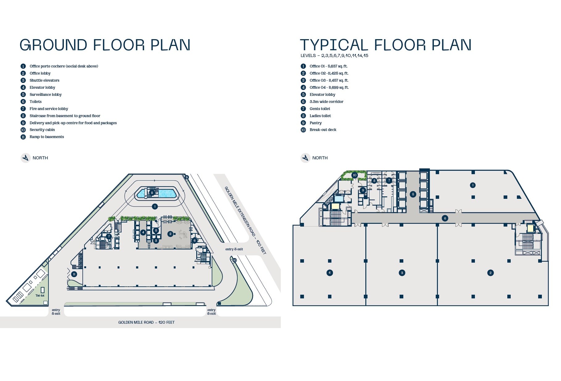 Aurean One Golden Mile Floor Plans