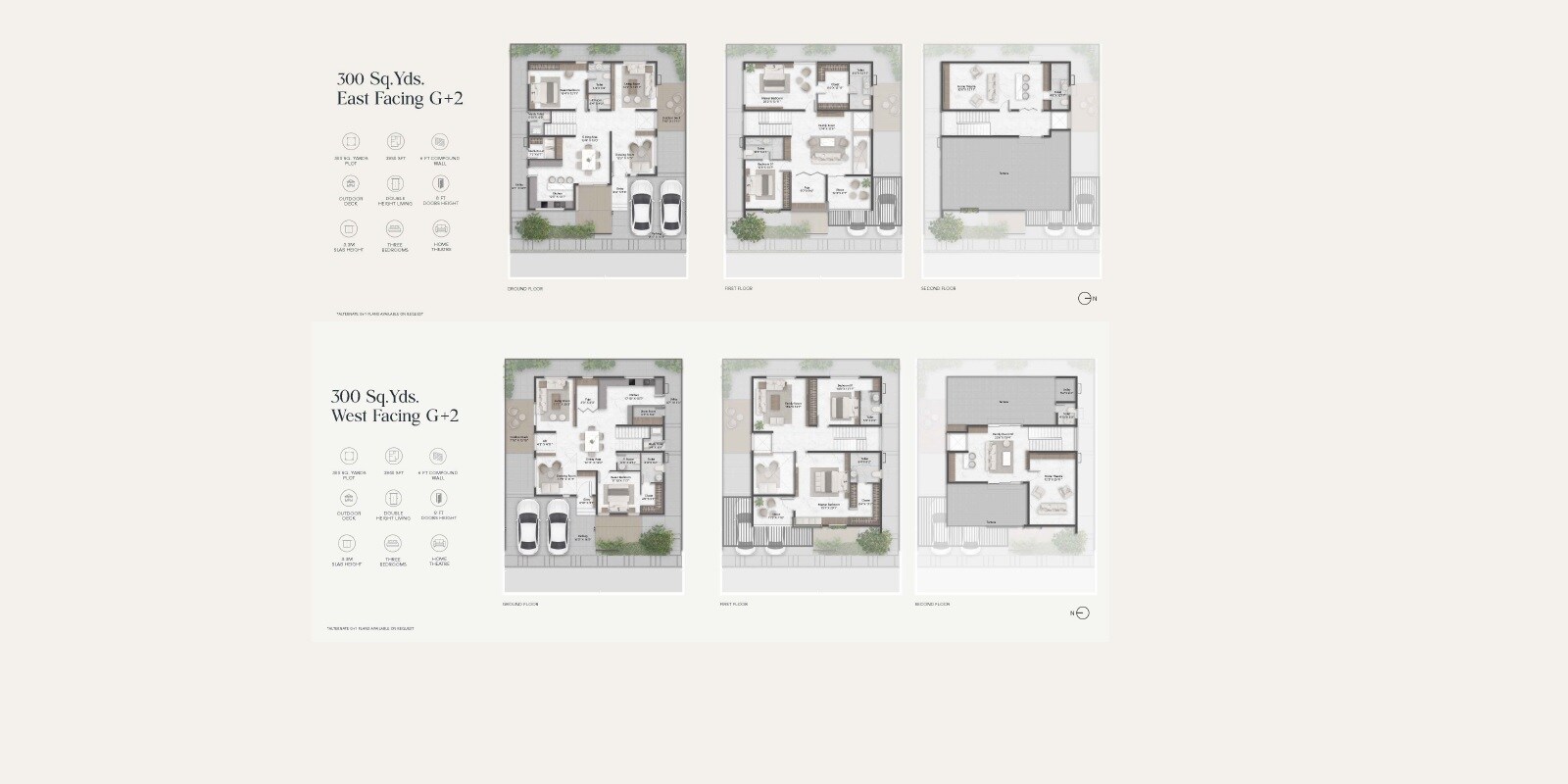Auri Tranqville Floor Plans