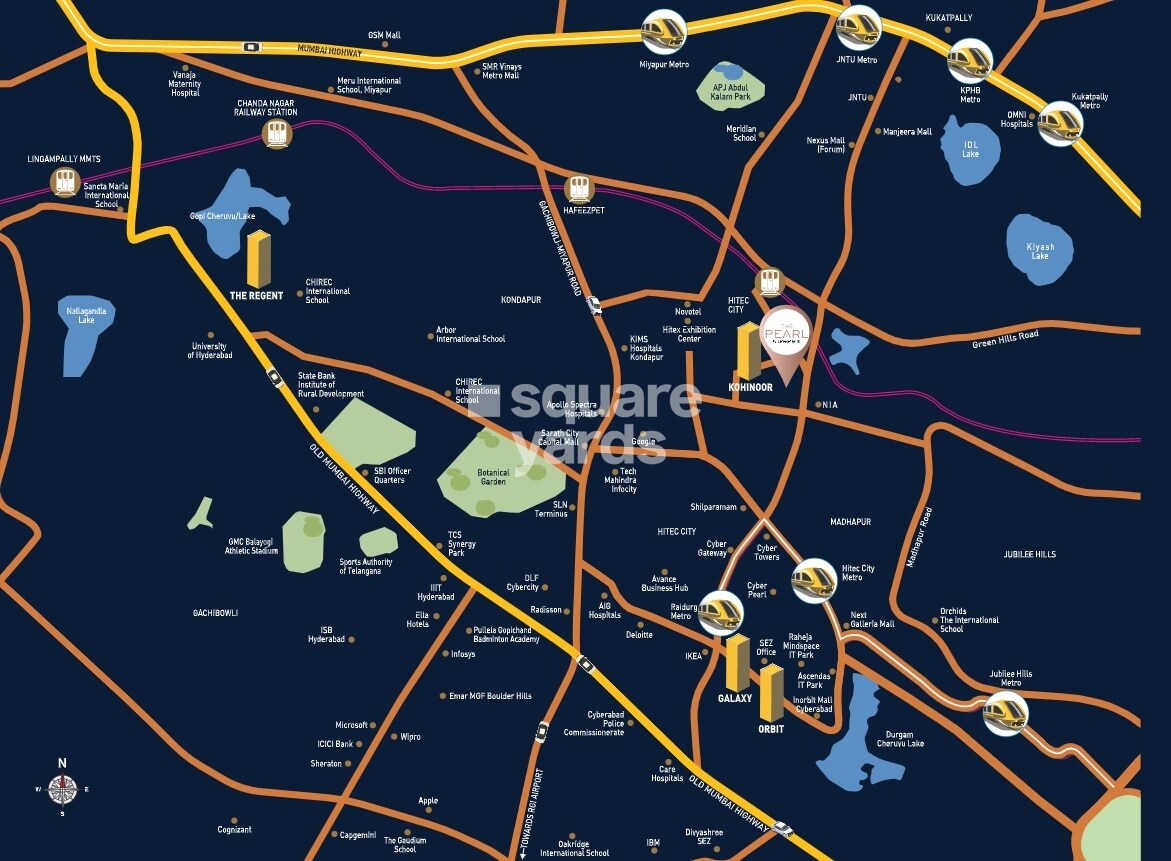 Auro The Pearl Location Image