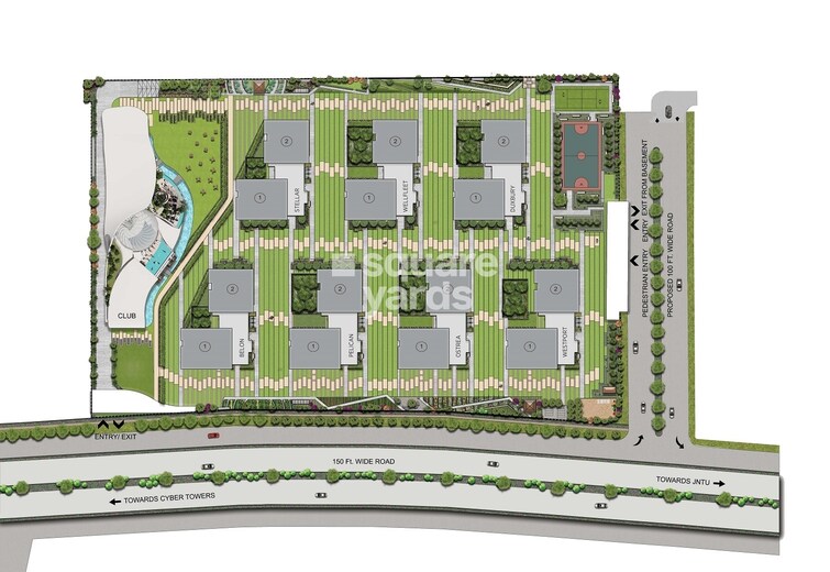 Auro The Pearl Master Plan Image