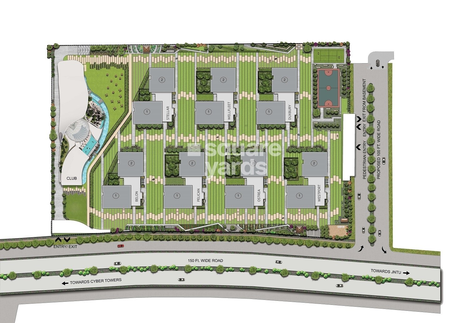 Auro The Pearl Master Plan Image