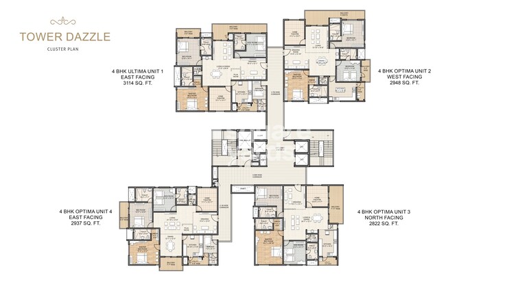 Aurobindo Kohinoor Floor Plans 1