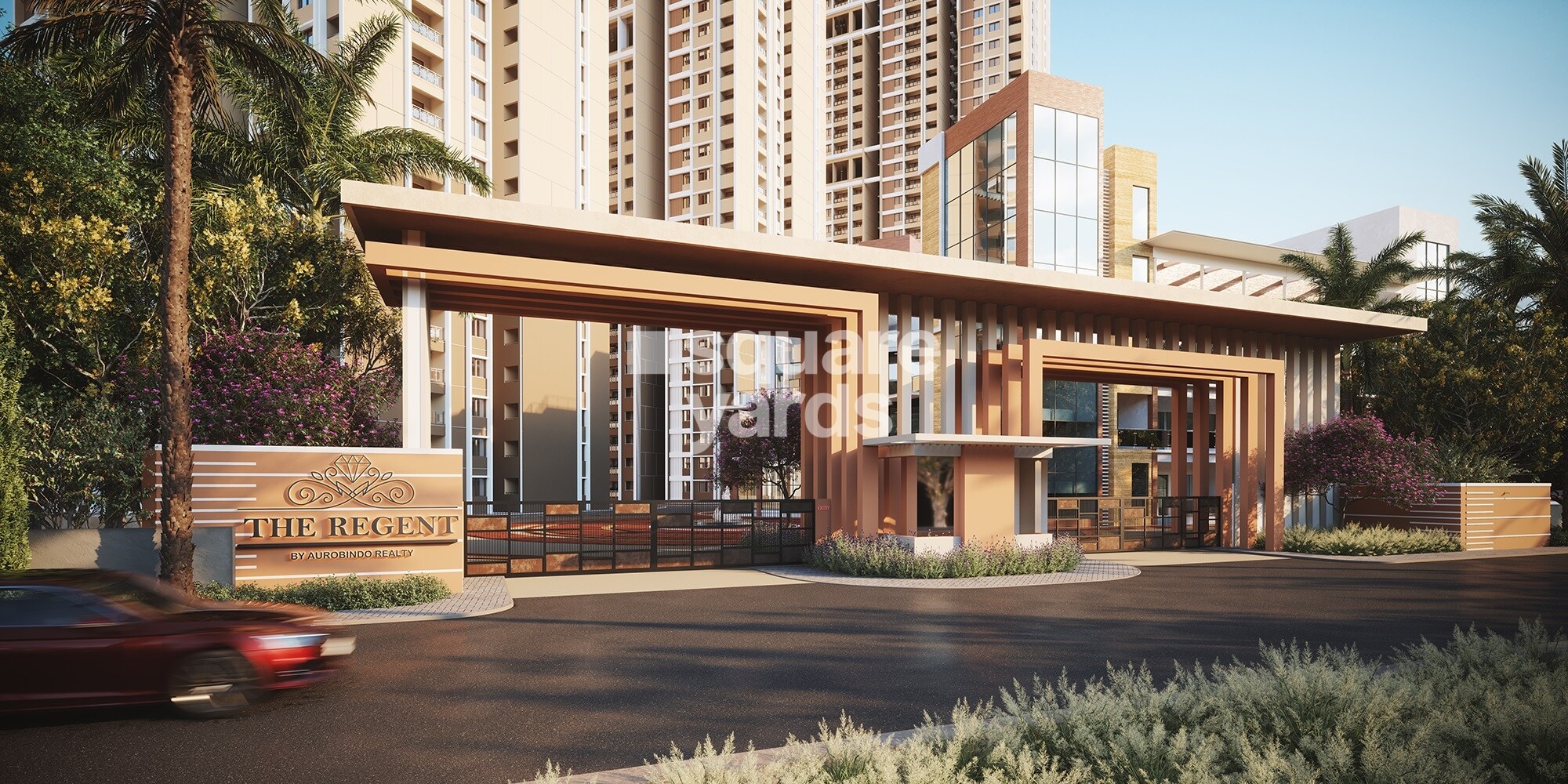 Aurobindo The Regent Entrance View