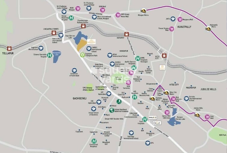 Aurobindo The Regent Location Image