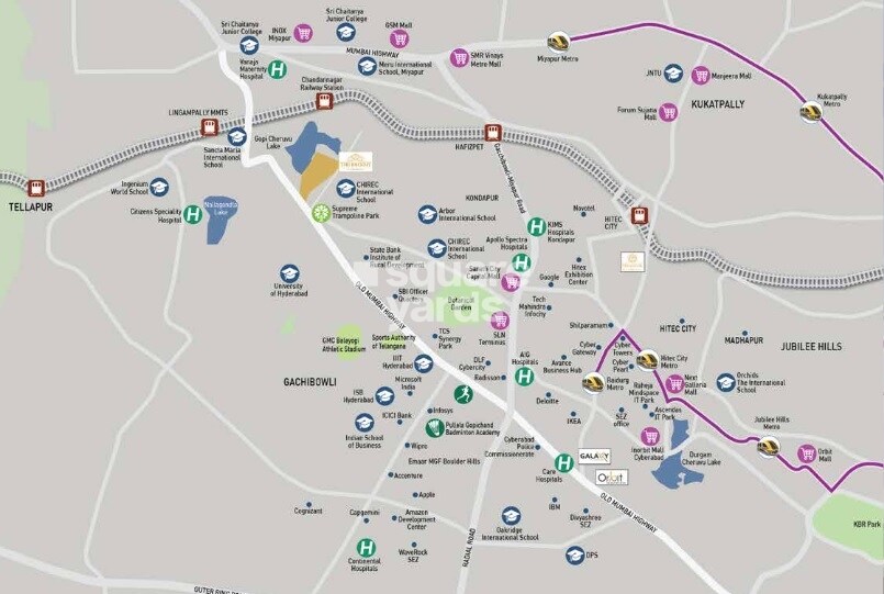 Aurobindo The Regent Location Image