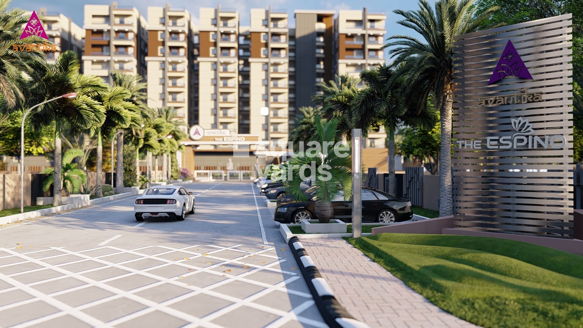 Avantika The Espino Entrance View