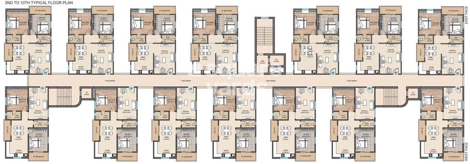 Avantika The Espino Floor Plans