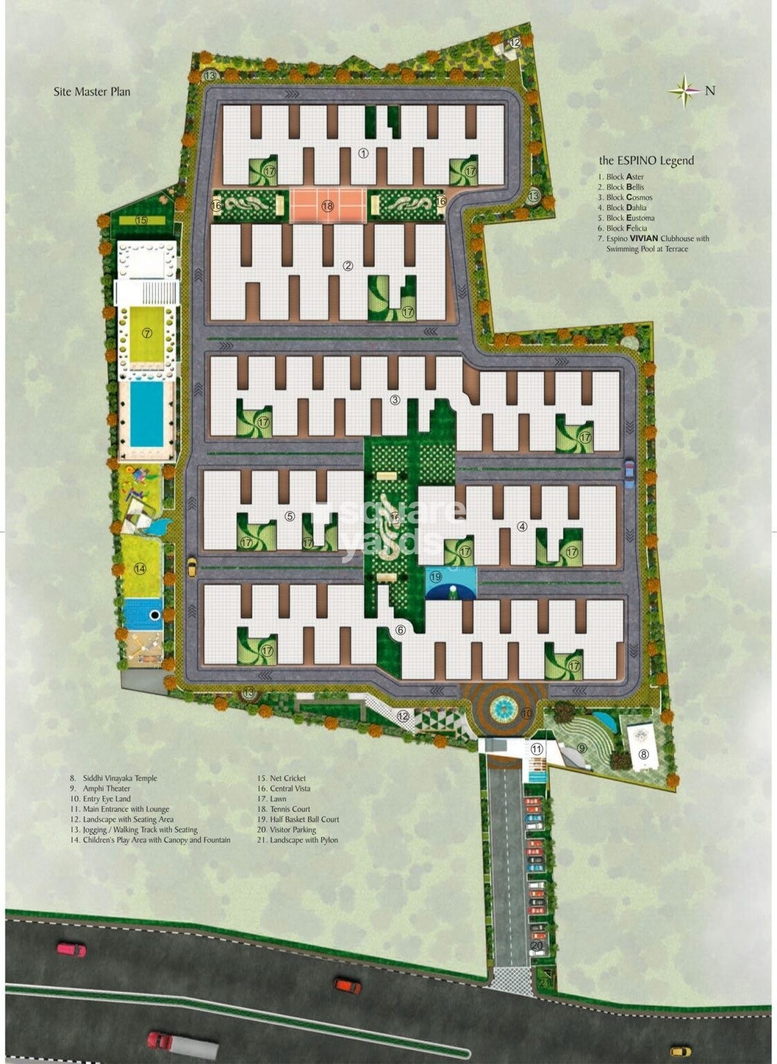 Avantika The Espino Master Plan Image