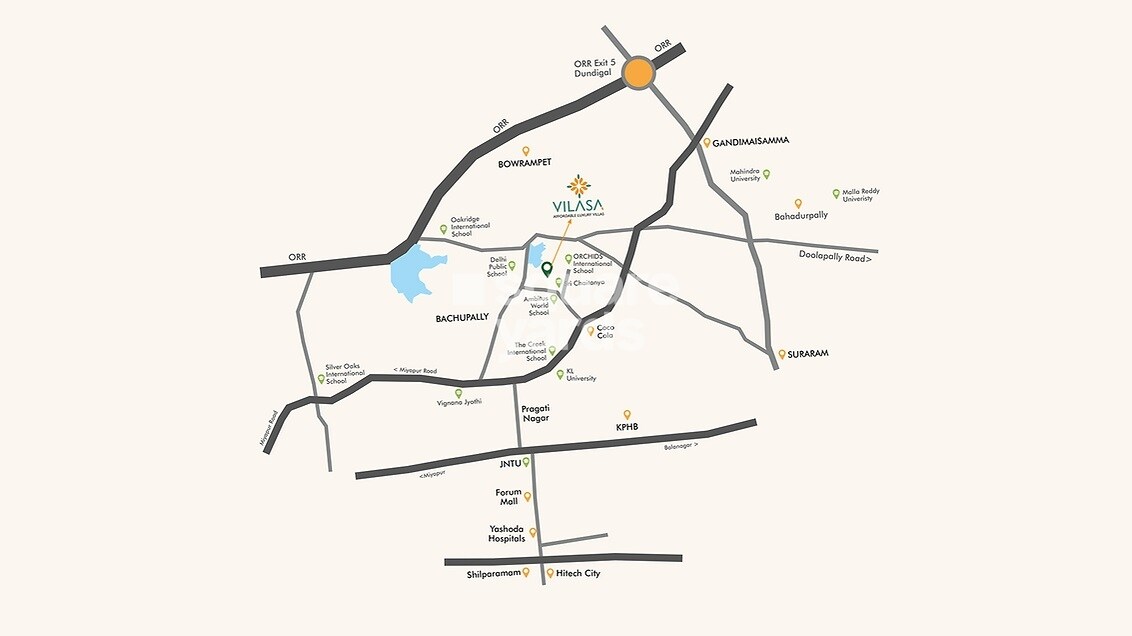 Avenue Vilasa Location Image