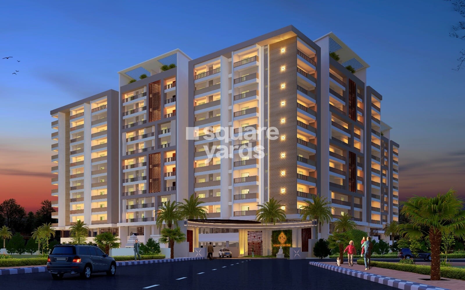 AVL Samskruthi Apartment Exteriors