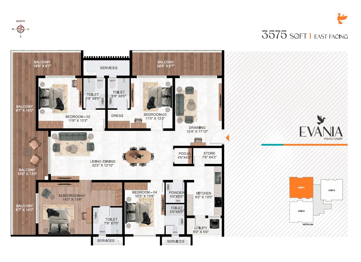 AVR Evania Floor Plans
