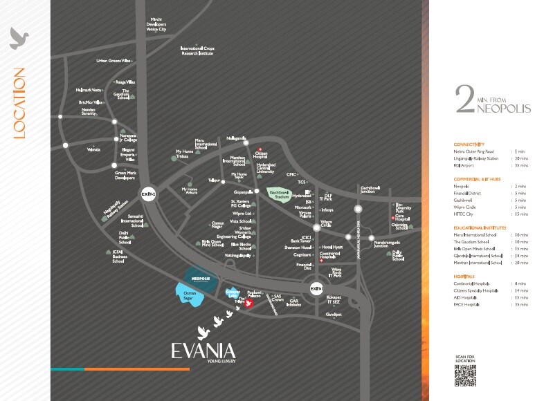 AVR Evania Location Image