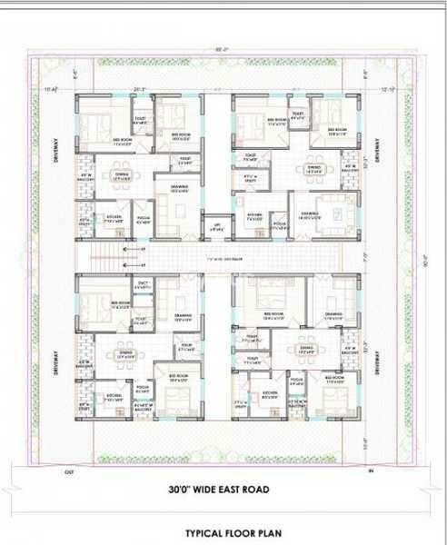 Axon H & M Teja Enclave Master Plan 1